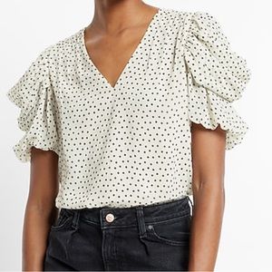NWT EXPRESS POLKADOT BLOUSE